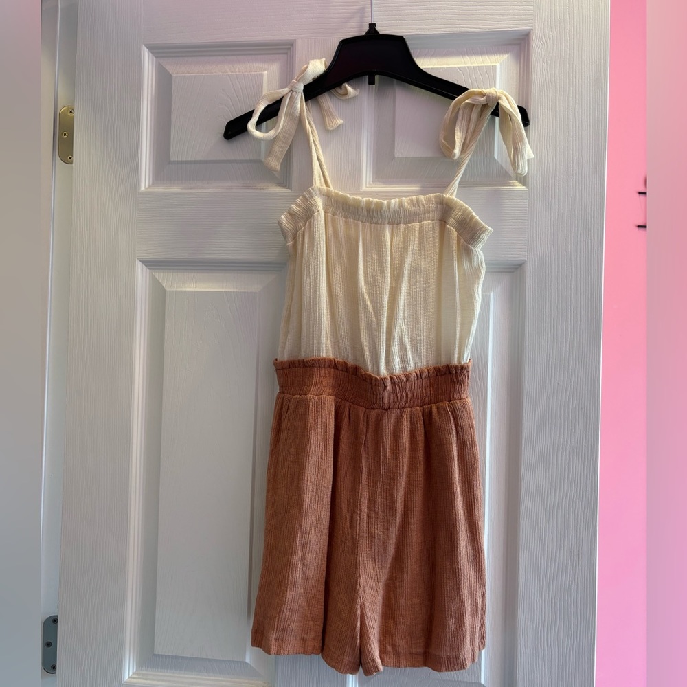 Colorblock Romper size Small - Picture 3 of 4